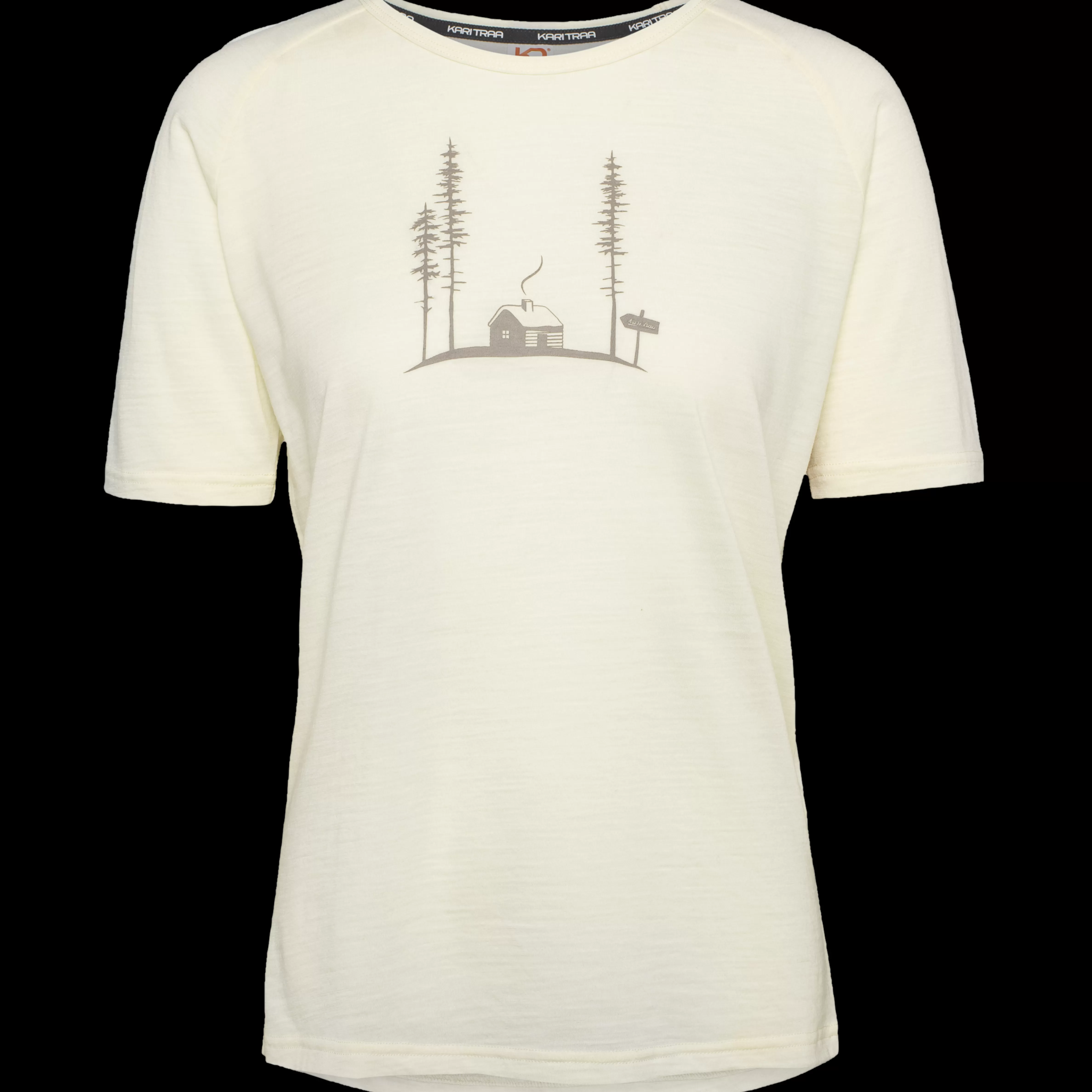 Ull t-skjorter | T-skjorter og Topper>Kari Traa Ane T-Skjorte- 50% Merino Ull White