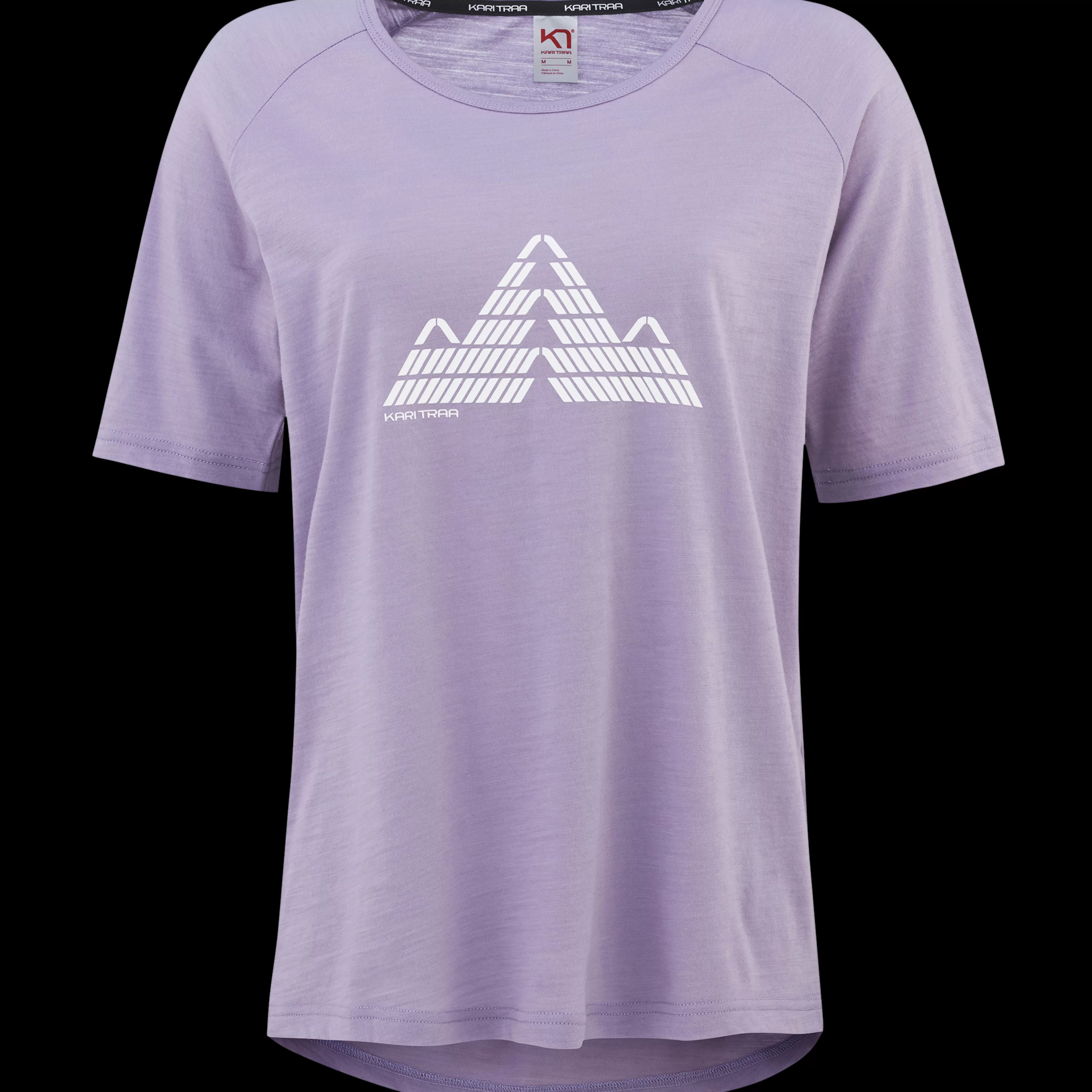 Ull t-skjorter | T-skjorter og Topper>Kari Traa Ane T-Skjorte- 50% Merino Ull Balmy Purple