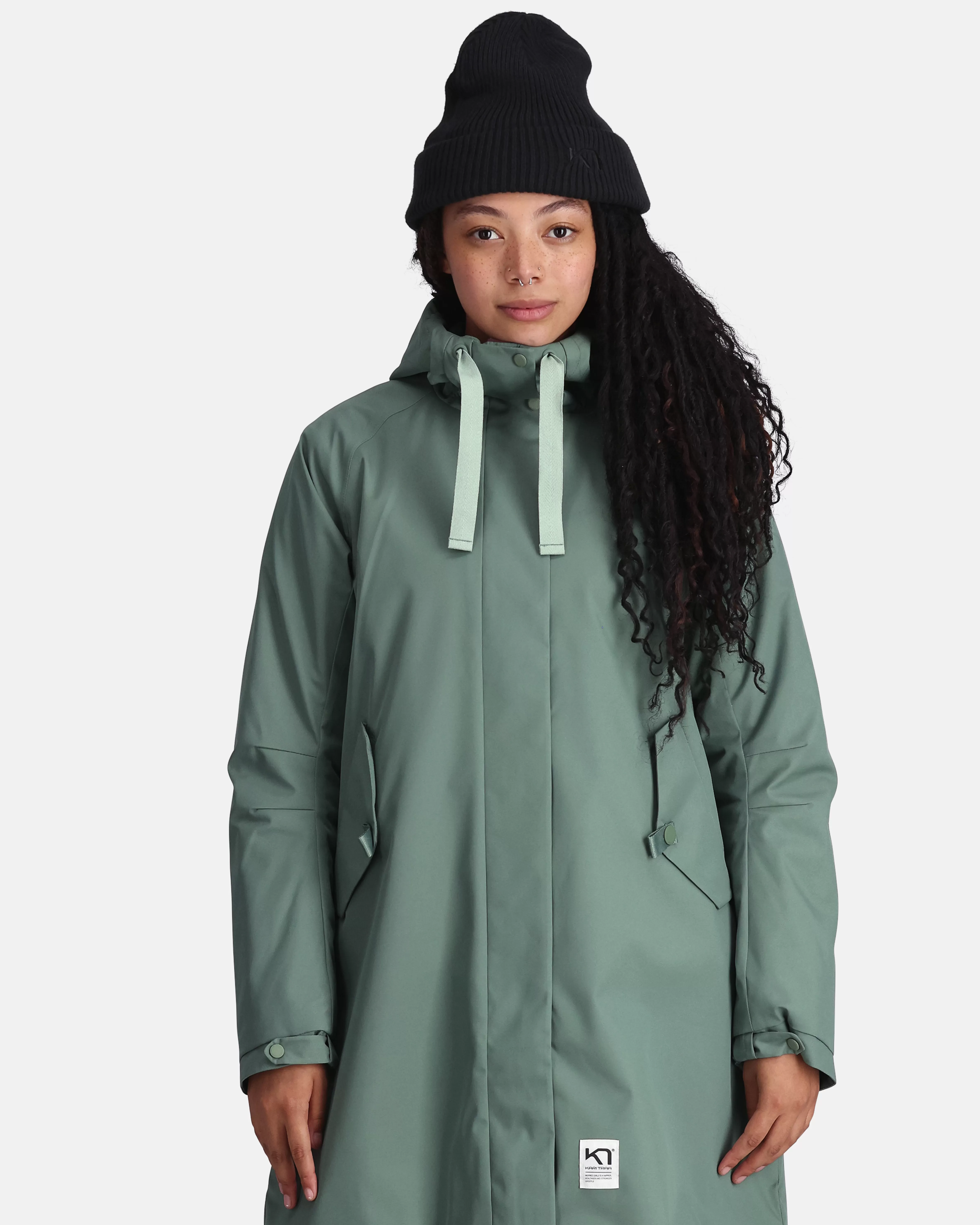 Vinterjakker og Parkas>Kari Traa Dagny Parka Murk Green