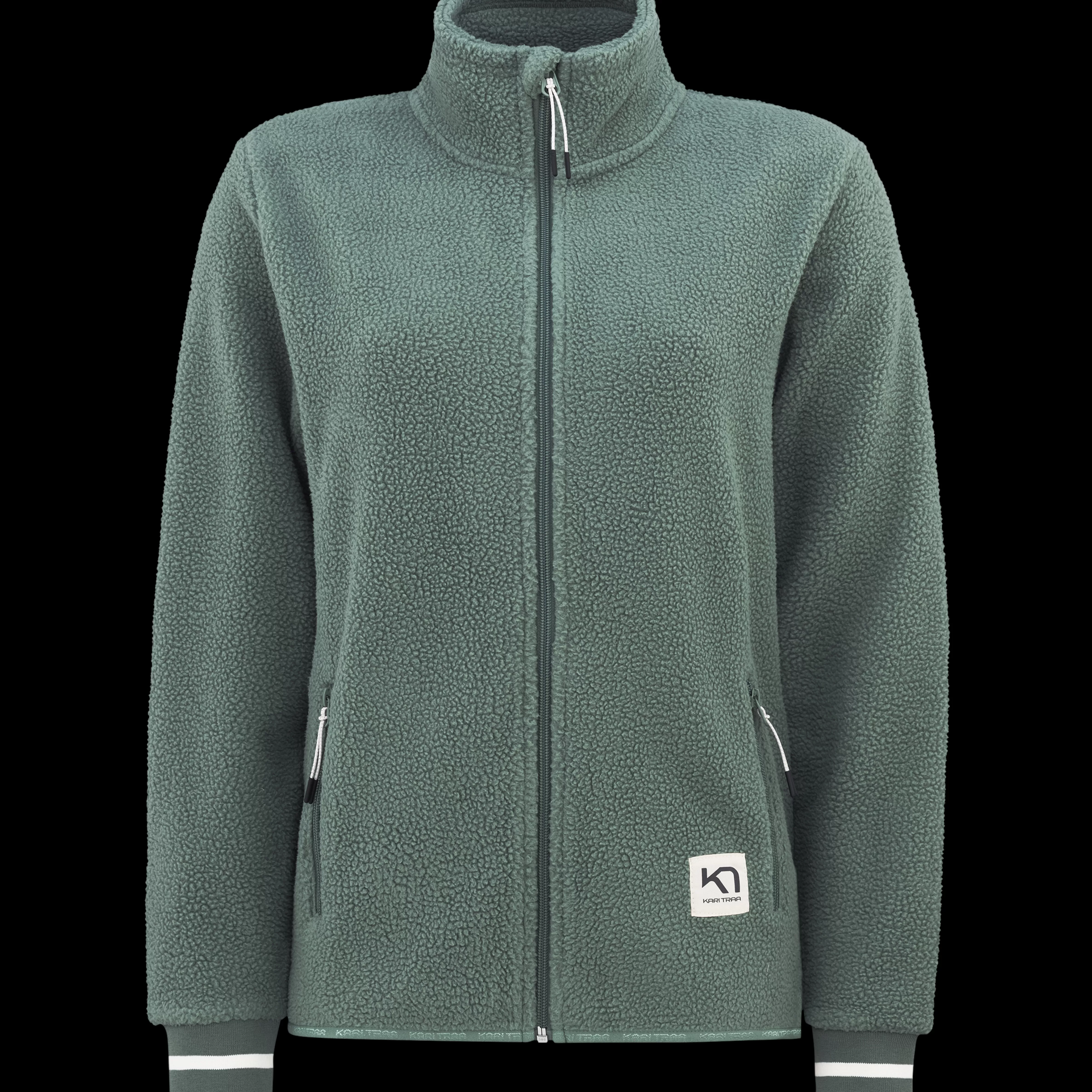 Fleece>Kari Traa Eva Pile Murk Green