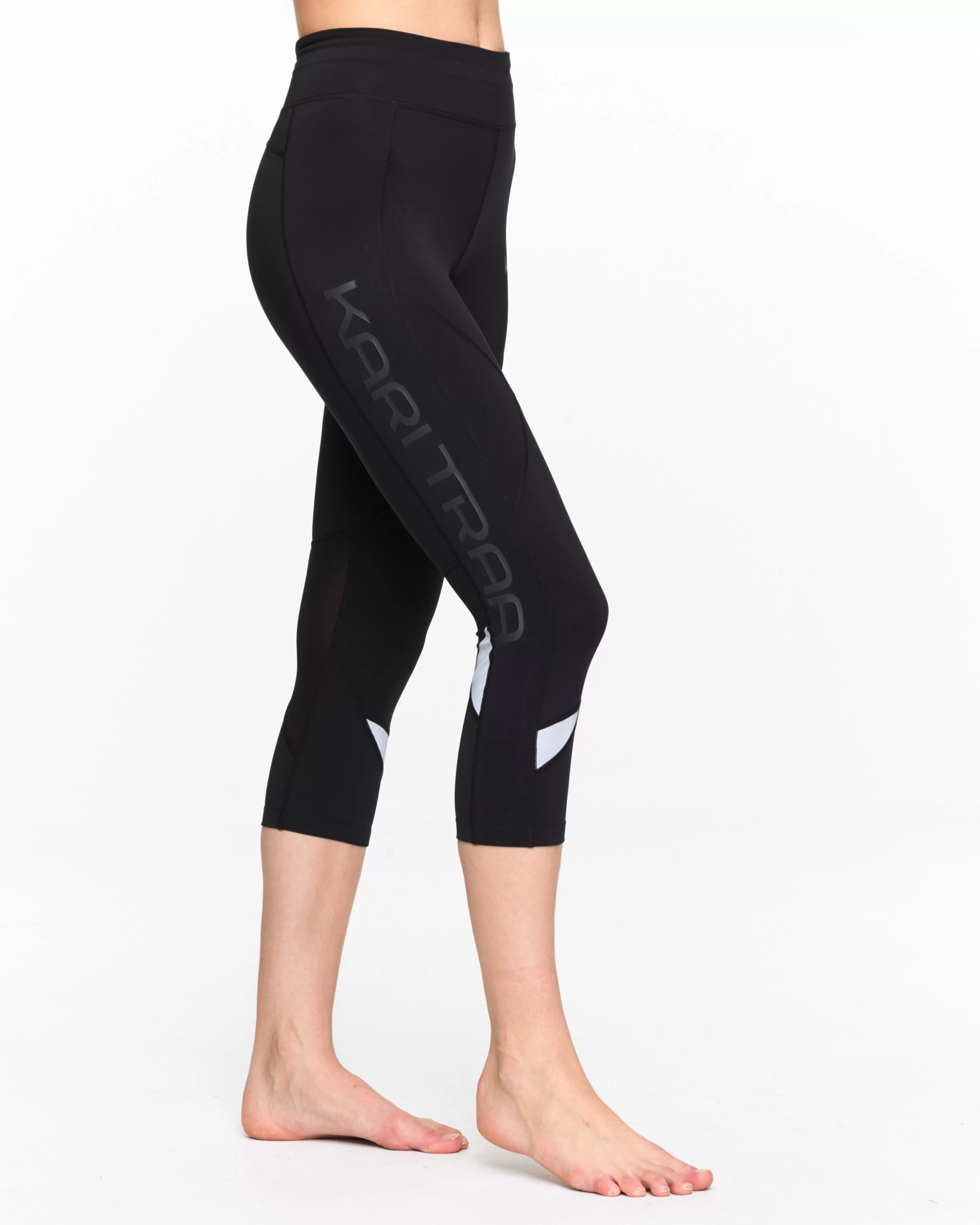 Turtightser og treningstightser>Kari Traa Louise 2.0 3/4 Tights Black