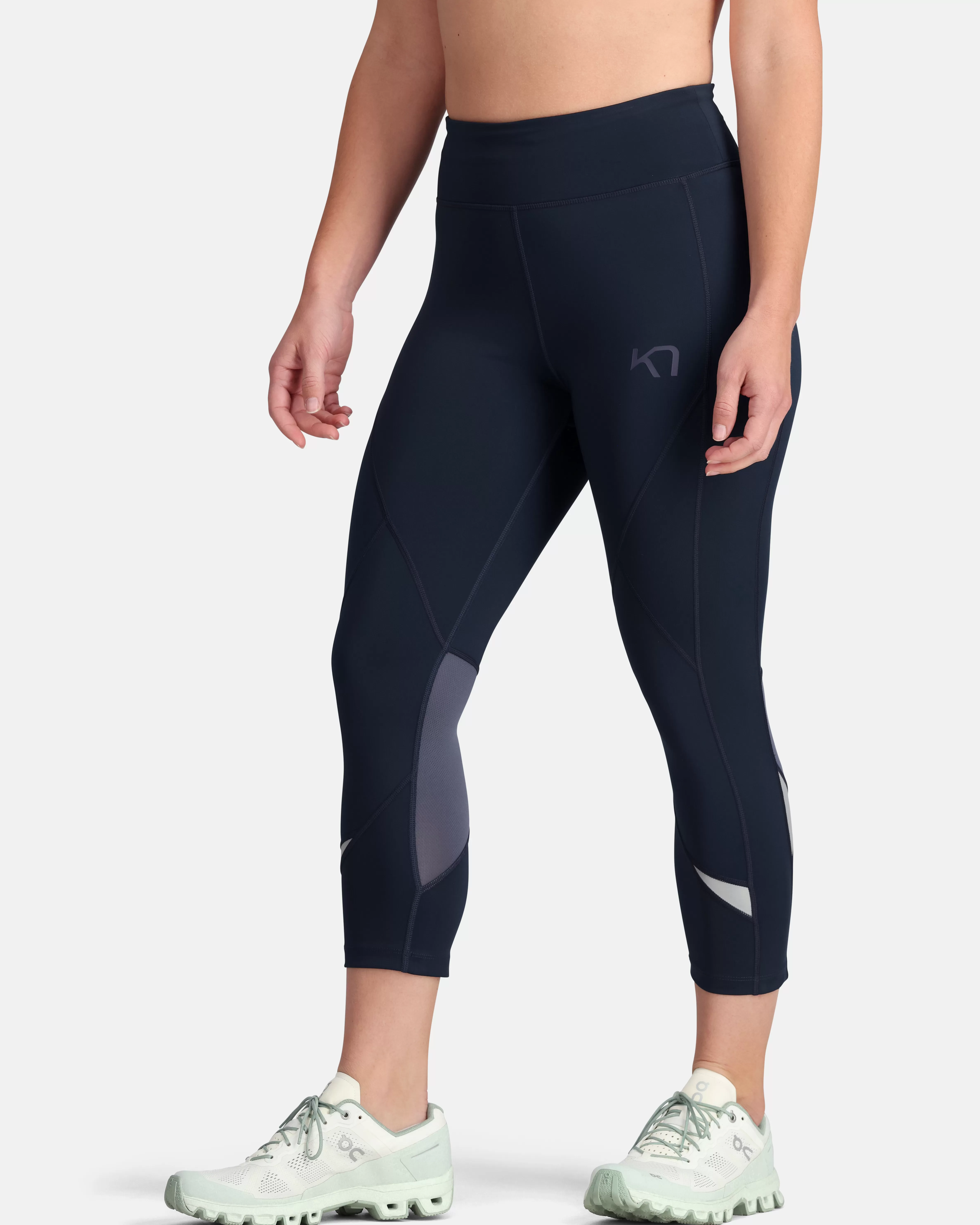 Turtightser og treningstightser>Kari Traa Louise 2.0 3/4 Tights DARK ROYAL BLUE