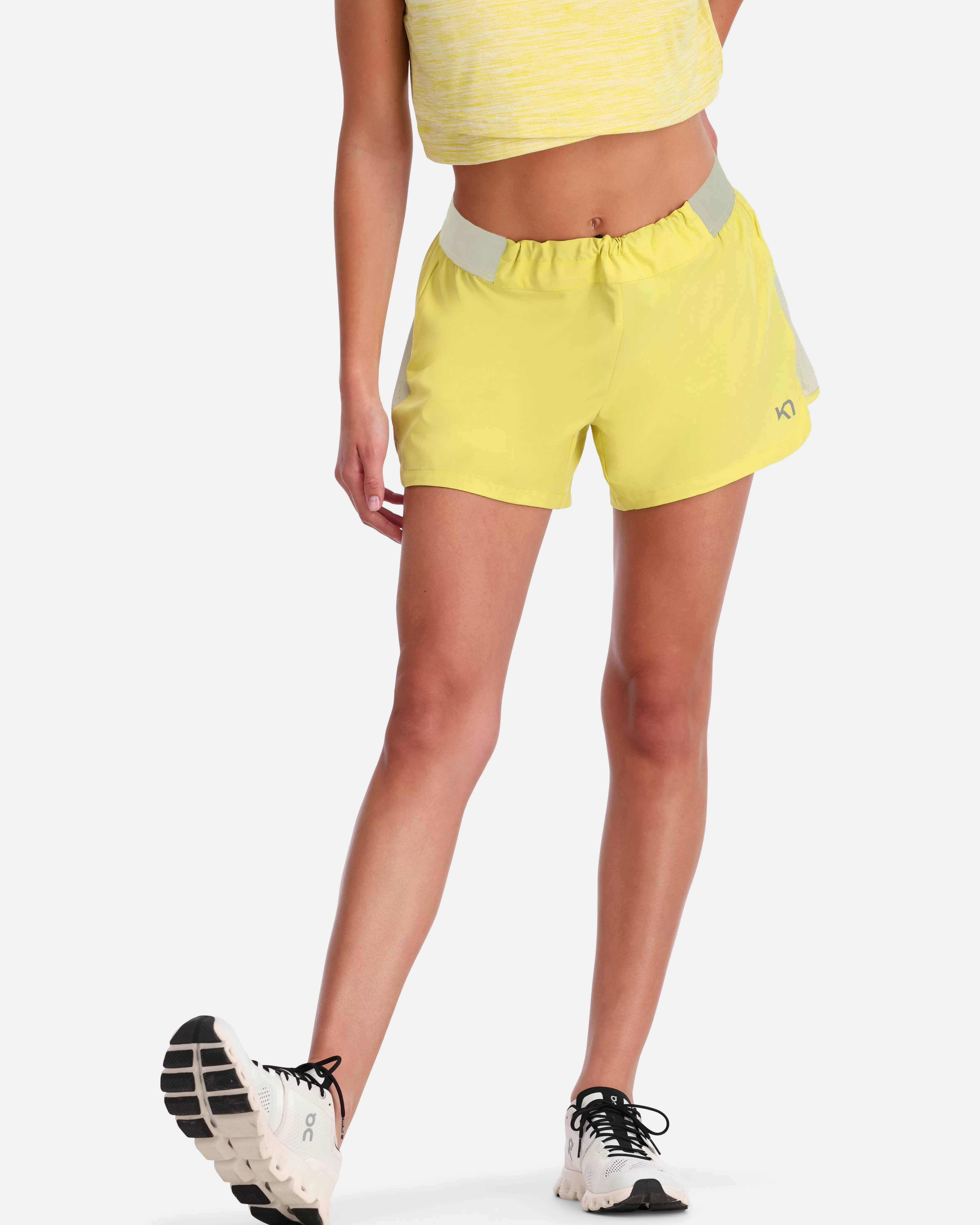 Shorts Og Skjørt>Kari Traa Nora 2.0 Shorts 4in Yellow