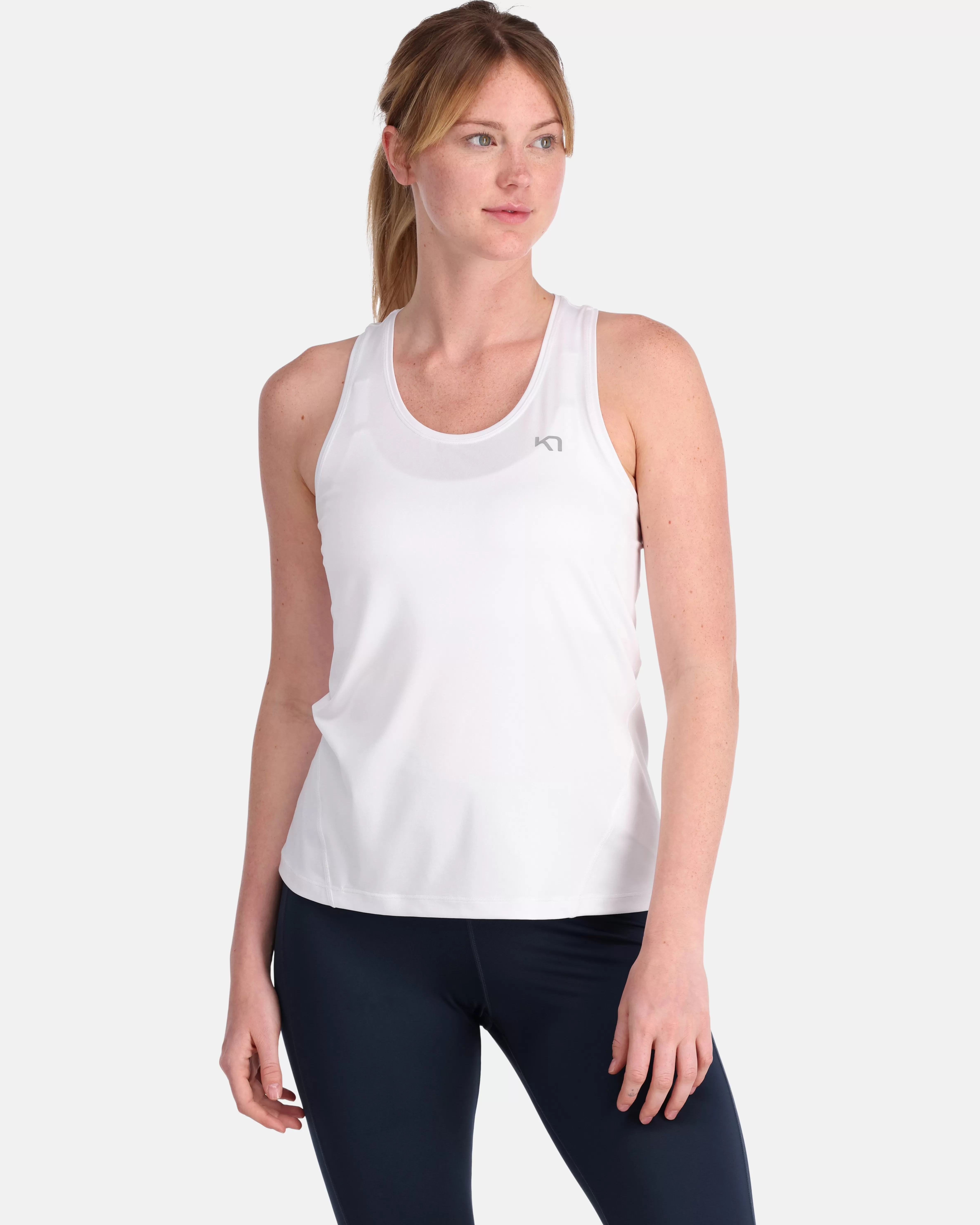 T-skjorter og Topper>Kari Traa Nora 2.0 Singlet Bright White