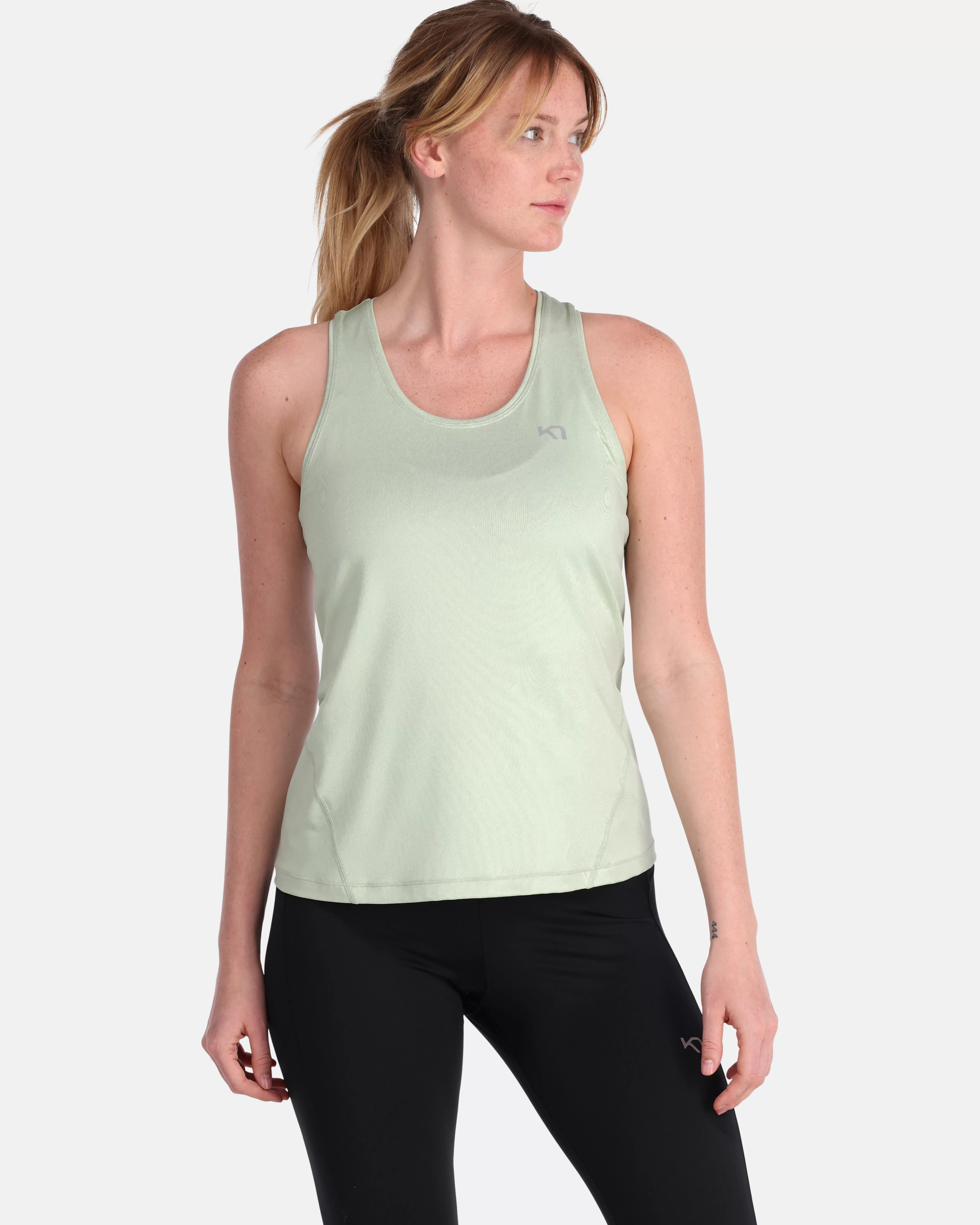 T-skjorter og Topper>Kari Traa Nora 2.0 Singlet Light Dusty Green