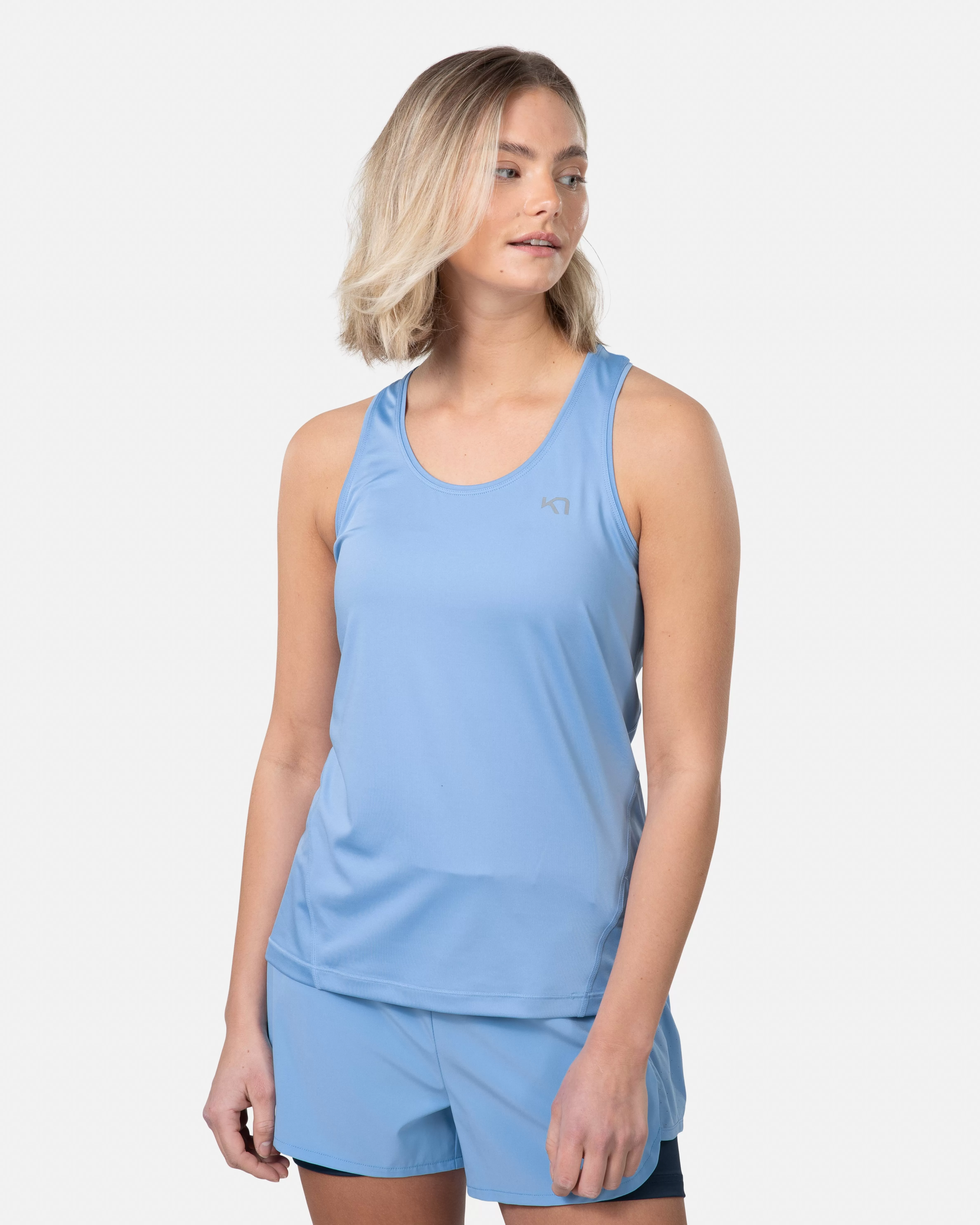 T-skjorter og Topper>Kari Traa Nora 2.0 Singlet PASTEL LIGHT BLUE