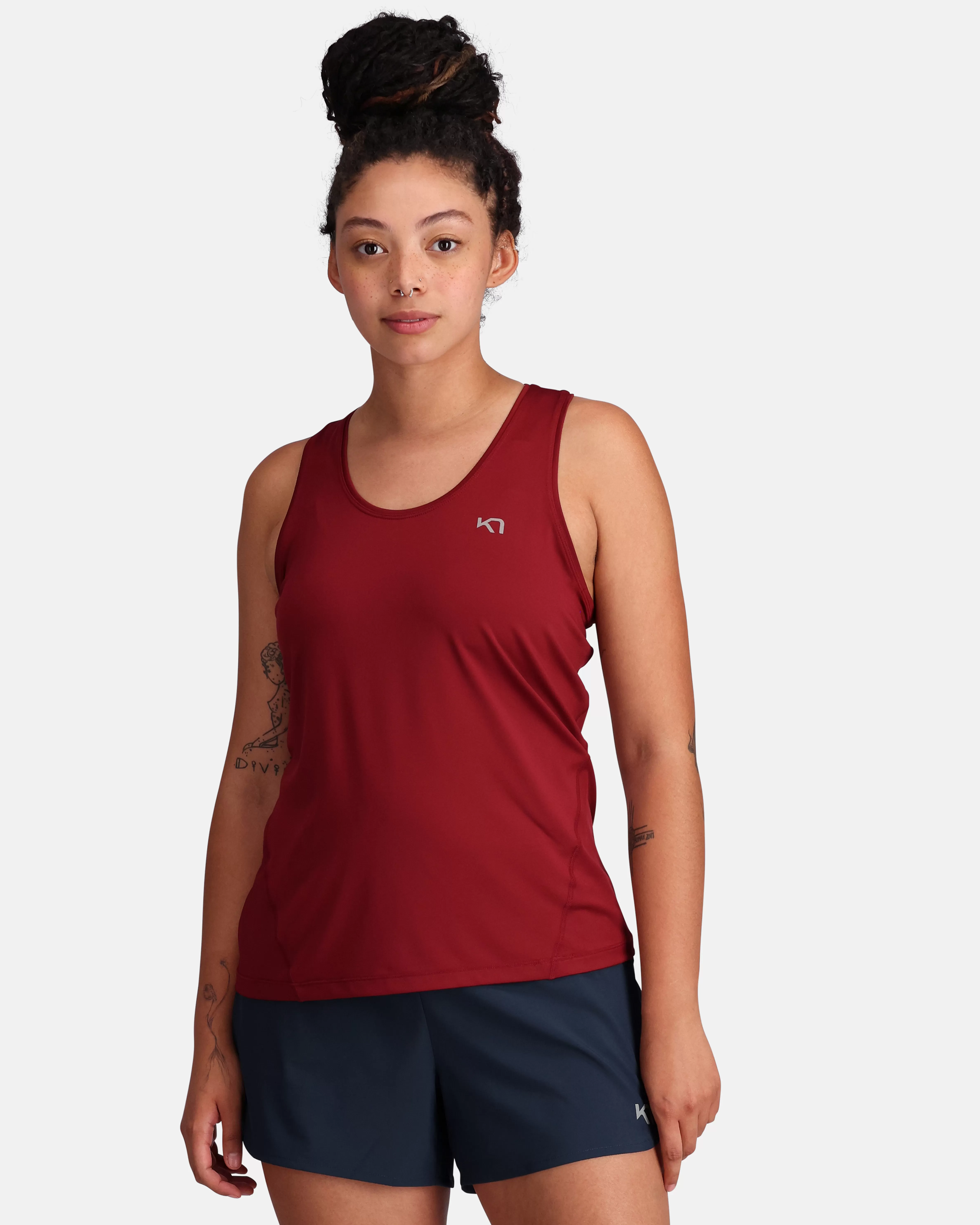 T-skjorter og Topper>Kari Traa Nora 2.0 Singlet Rouge Red