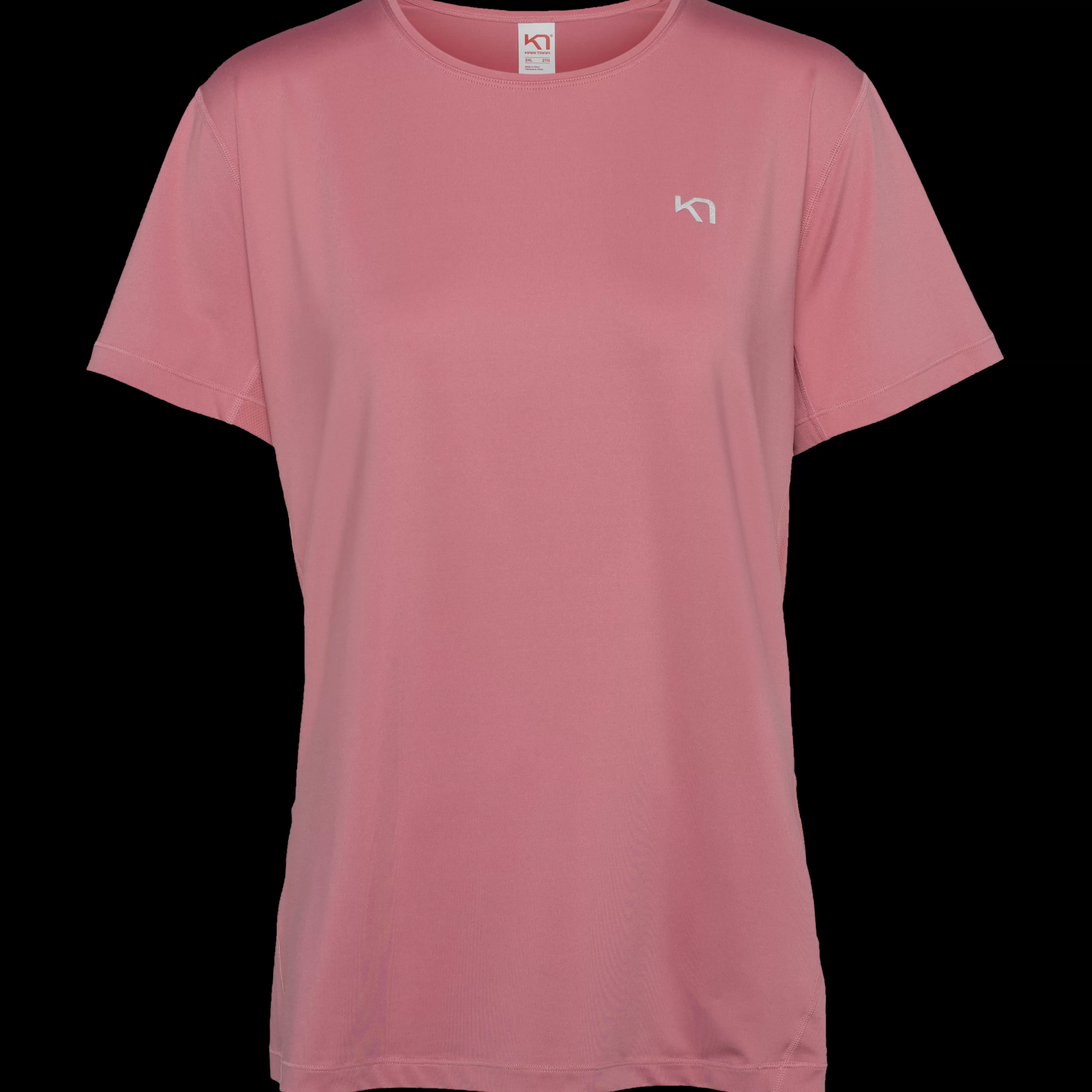 T-skjorter og Topper>Kari Traa Nora 2.0 T-Skjorte Plus Size PASTEL DUSTY PINK