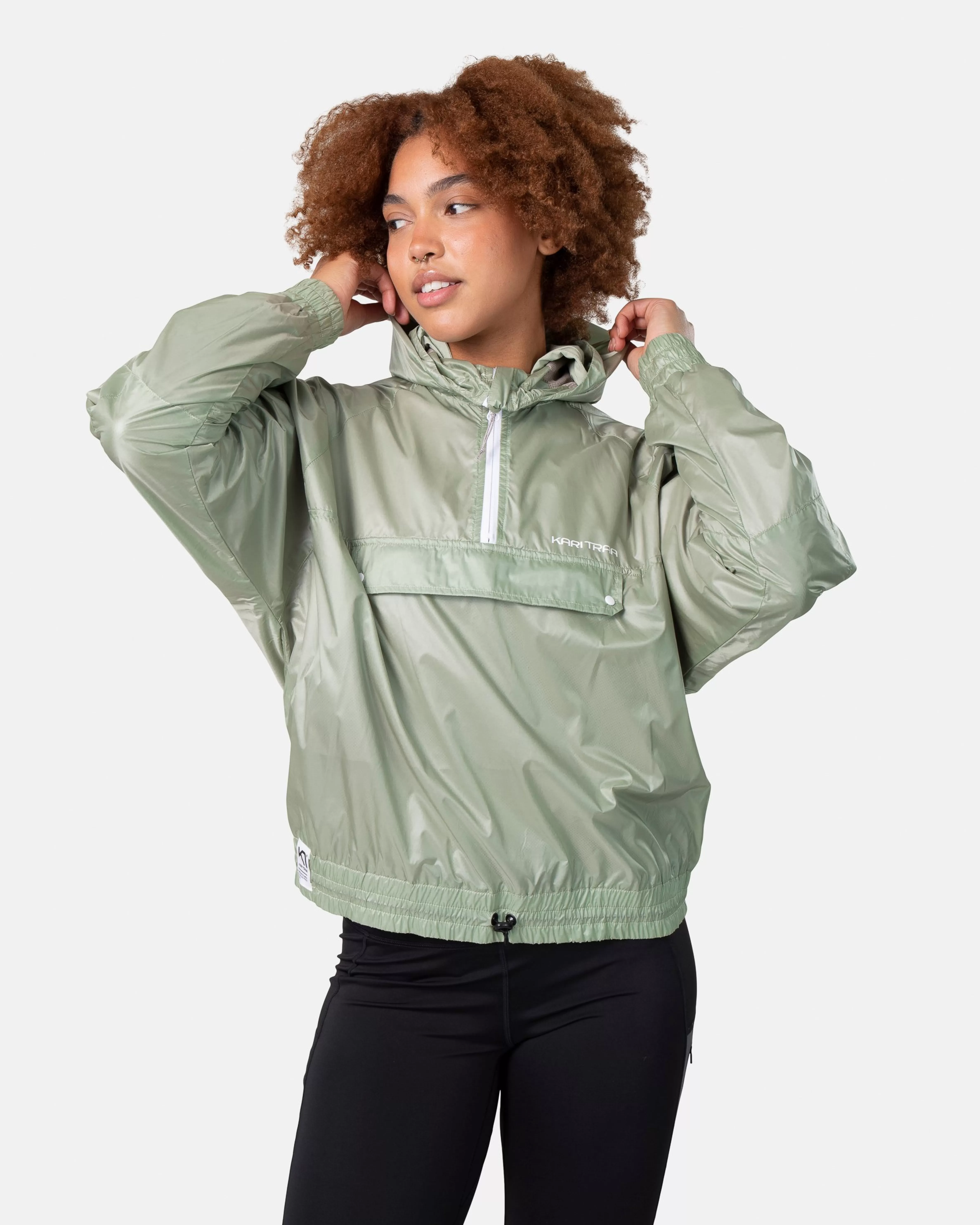 Treningsjakker>Kari Traa Pauline Jakke Light Dusty Green