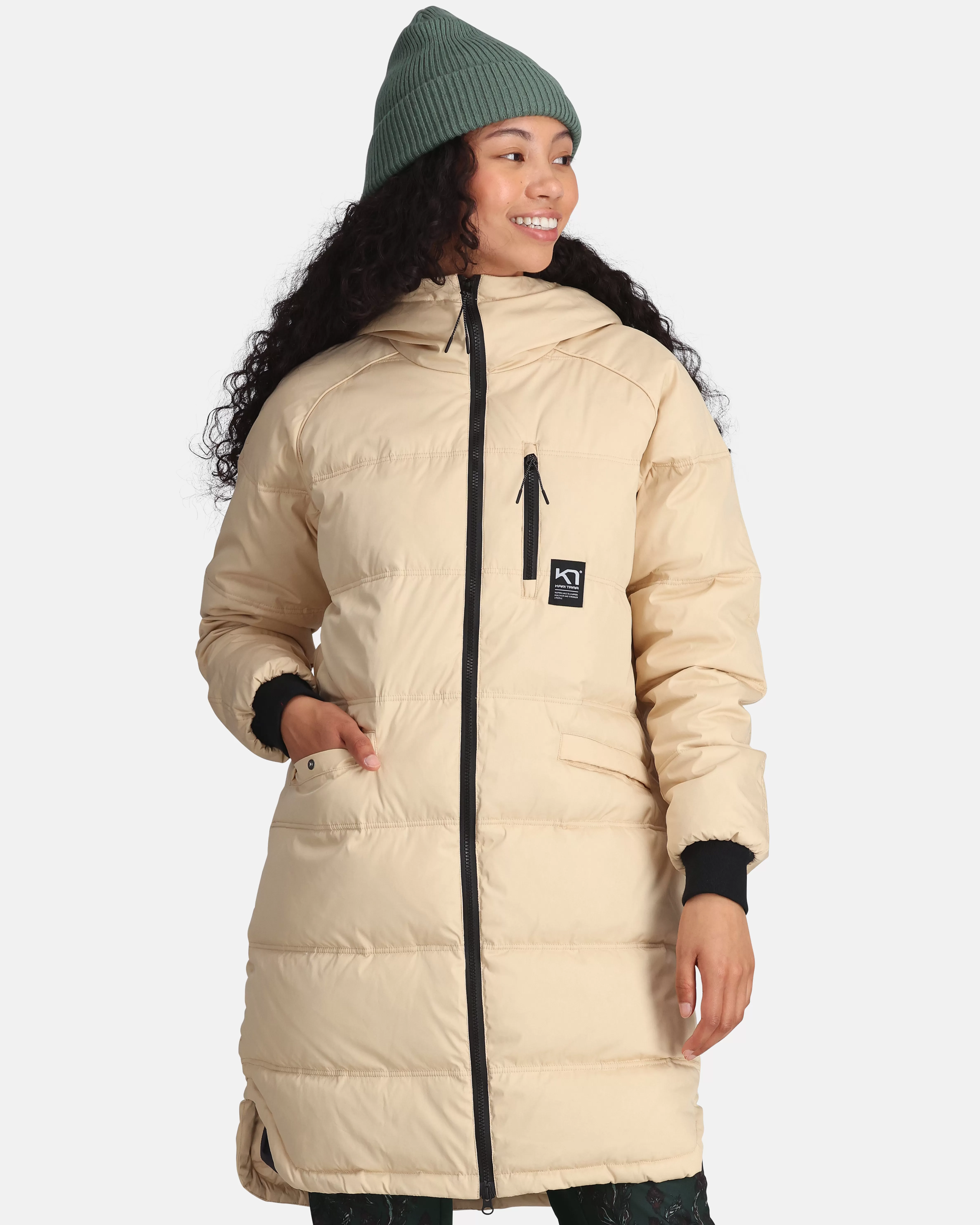 Vinterjakker og Parkas>Kari Traa Rongve Parka Oat Beige