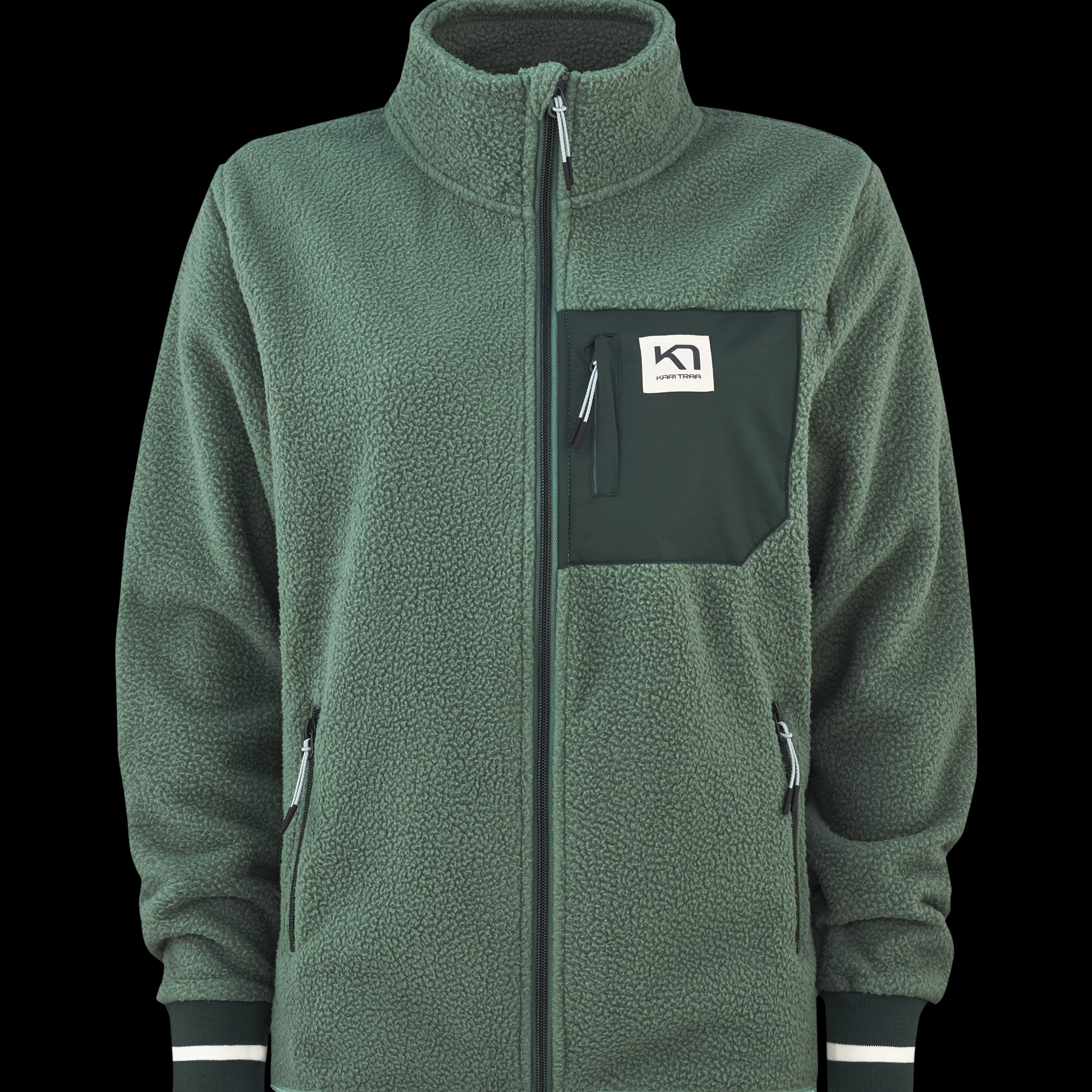 Fleece>Kari Traa Røthe Fleece Murk Green