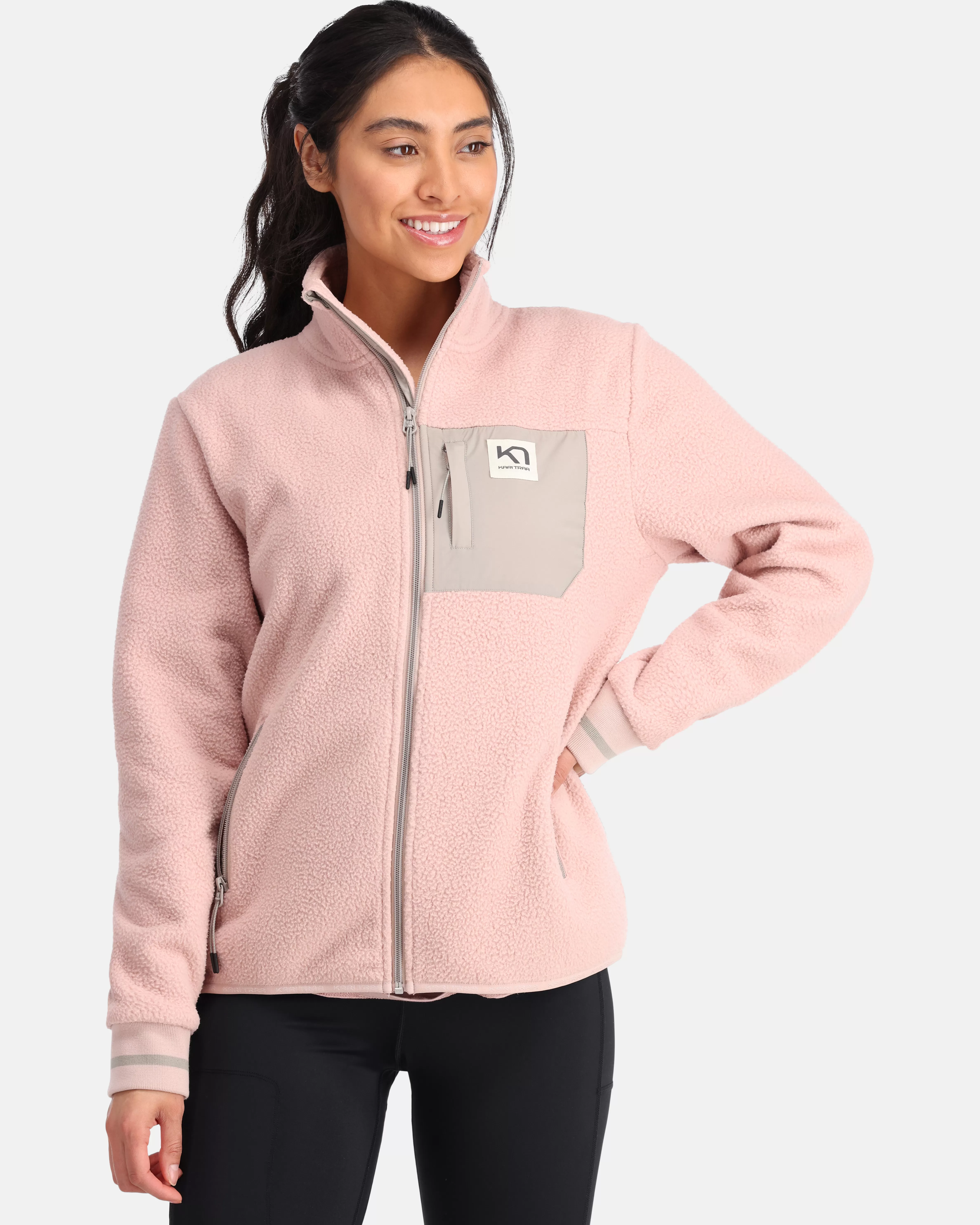 Fleece>Kari Traa Røthe Fleece Prim Pink