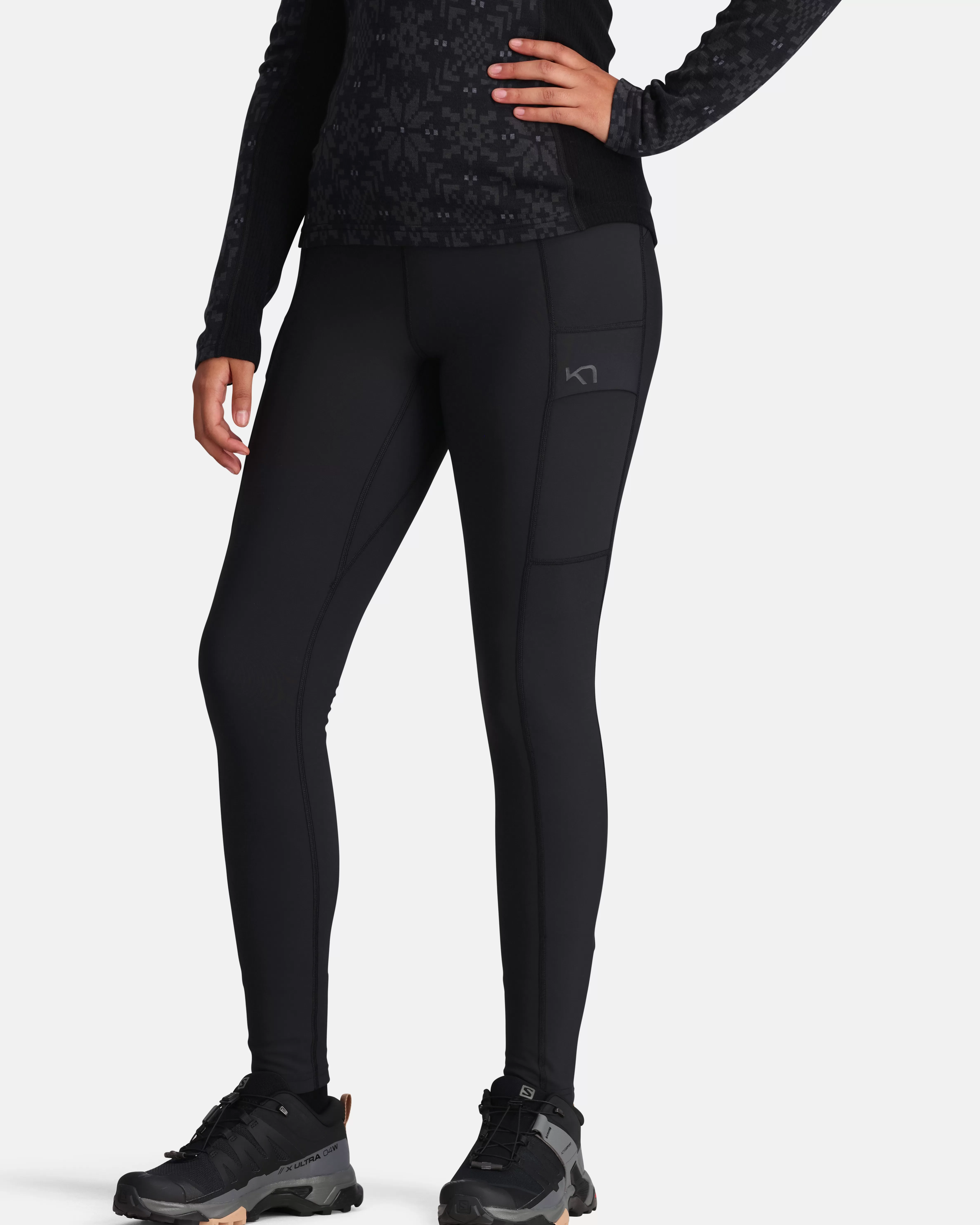 Turtightser og treningstightser>Kari Traa Ruth Thermal Tights Black