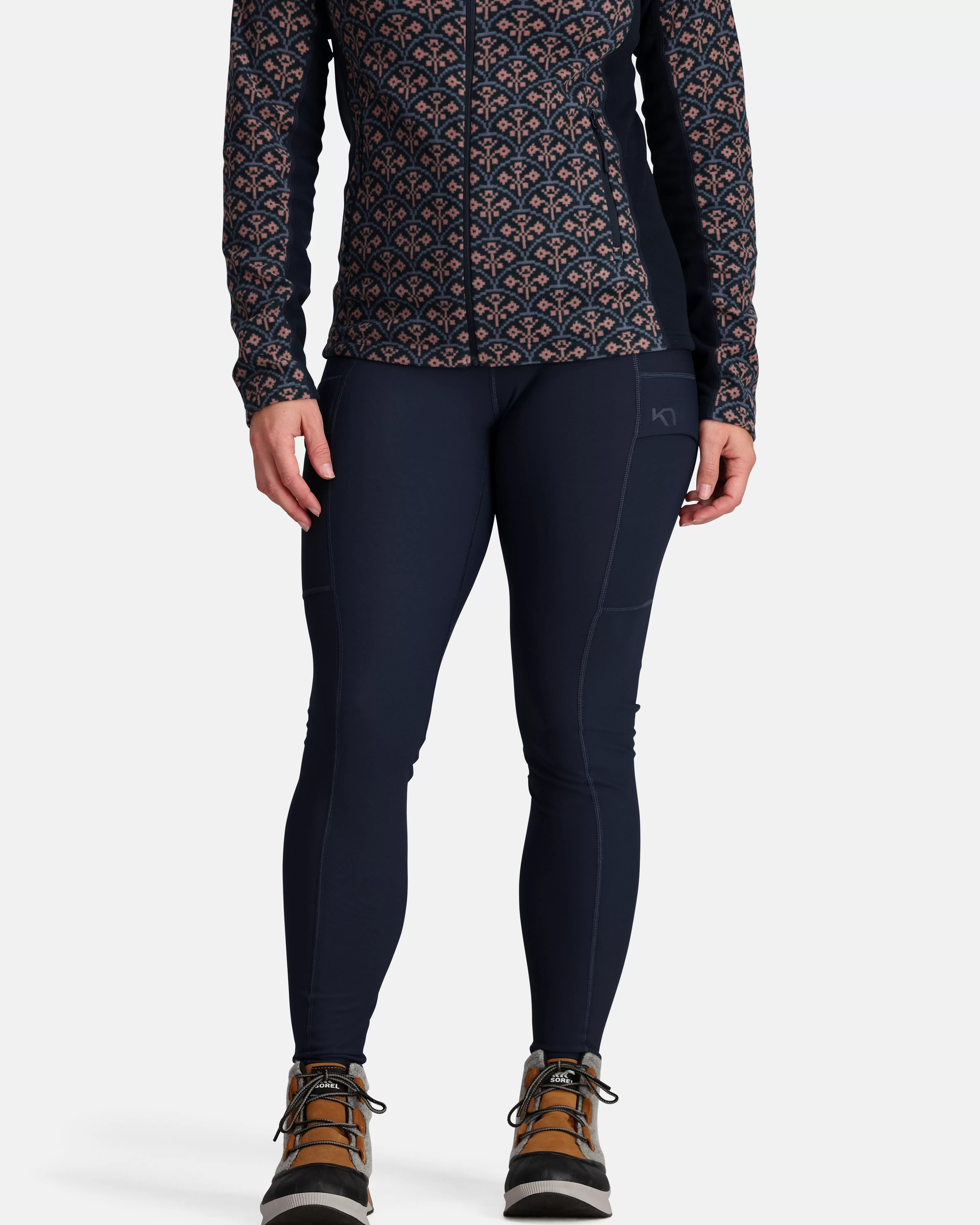 Turtightser og treningstightser>Kari Traa Ruth Thermal Tights Royal