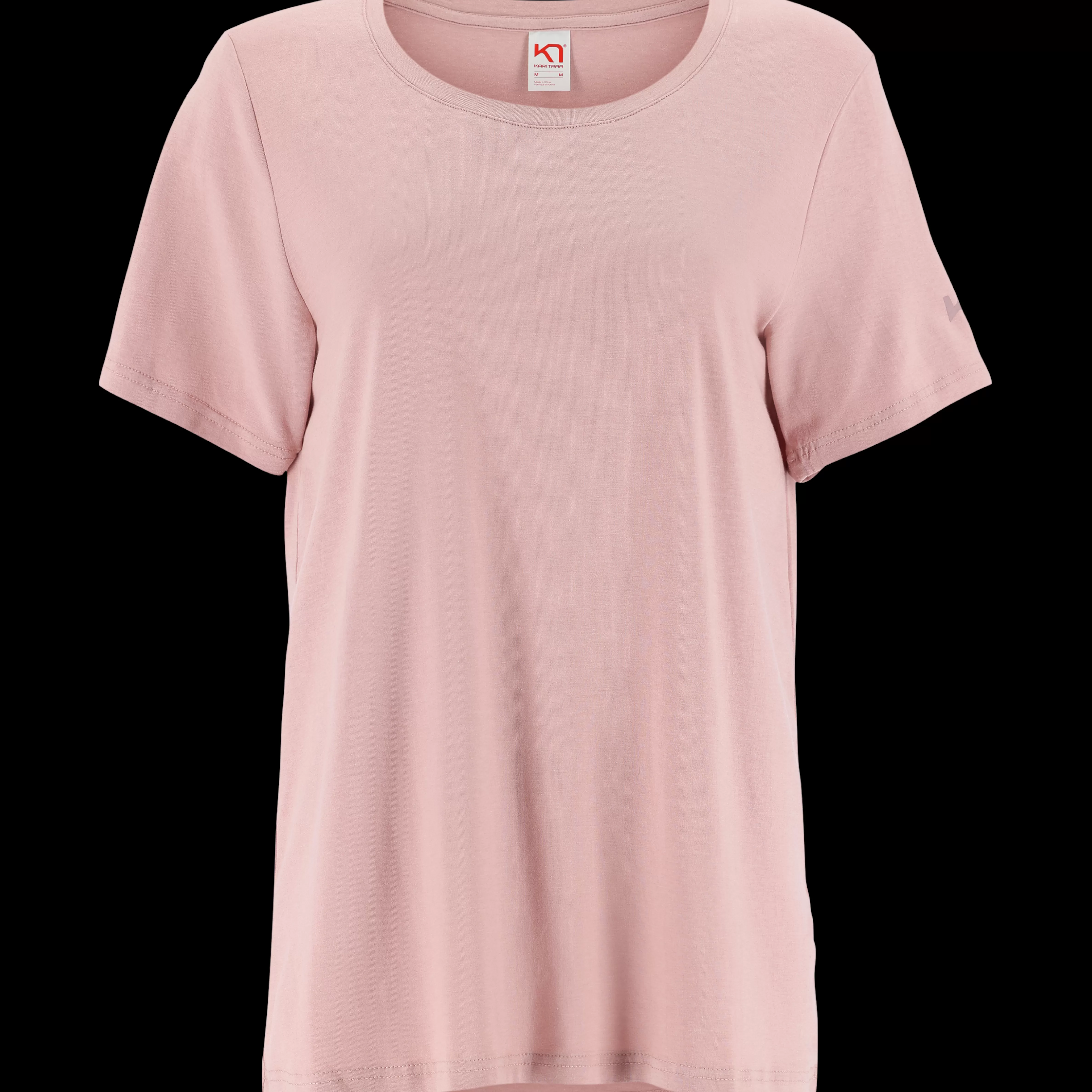 T-skjorter og Topper>Kari Traa Ruth T-Skjorte Plus Size Prim Pink