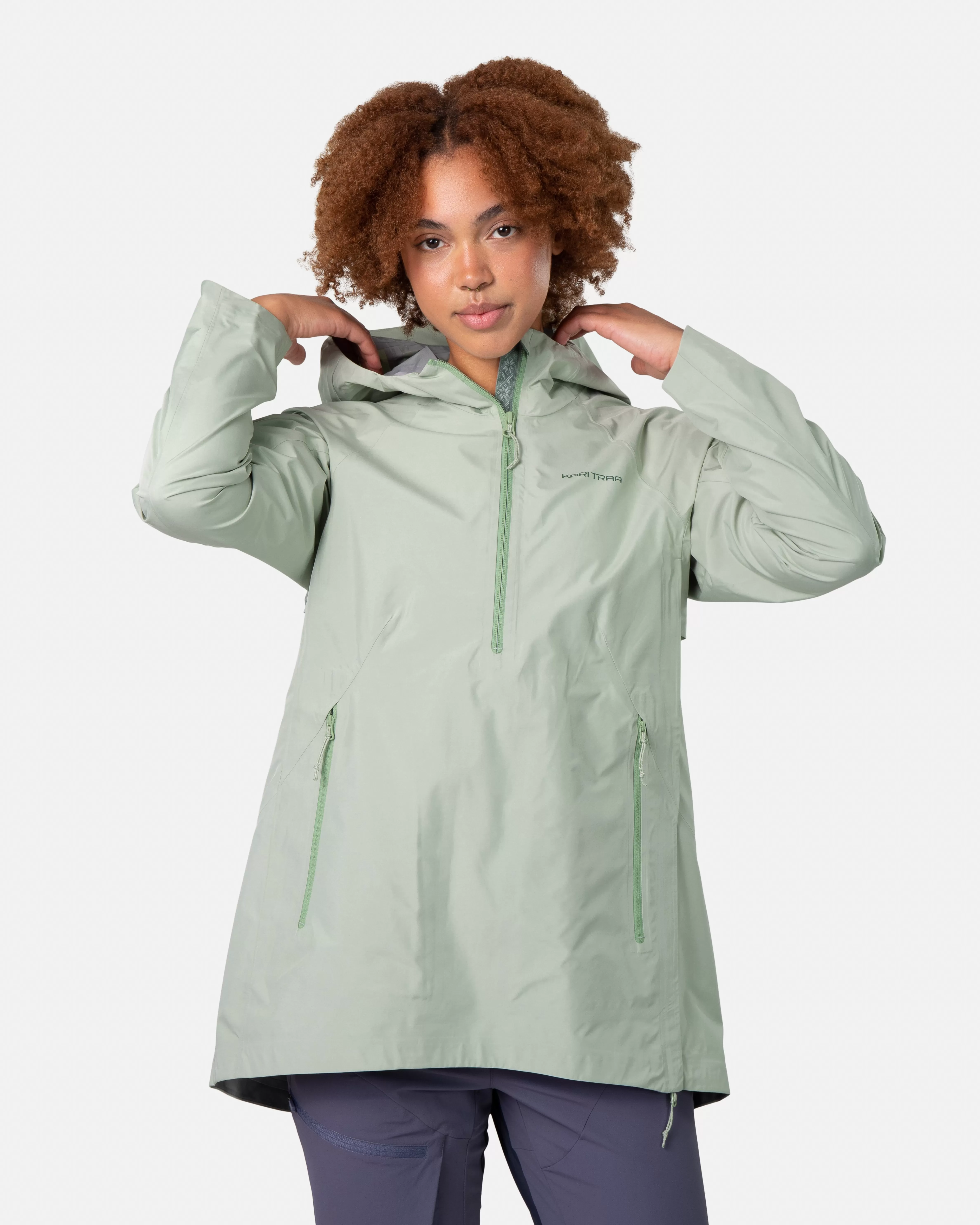 Turjakker | Skijakker>Kari Traa Sanne 3L Anorakk Light Dusty Green