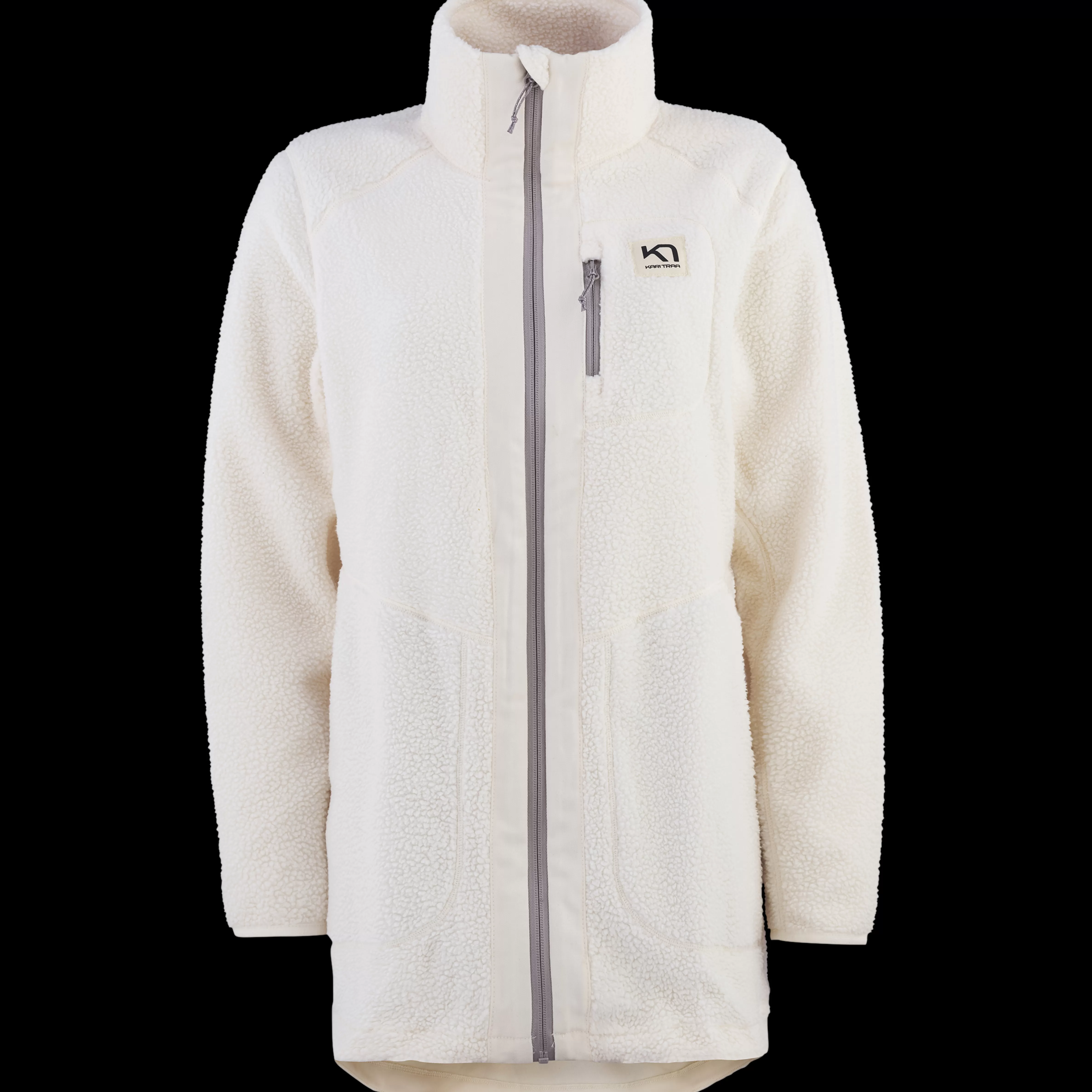 Fleece>Kari Traa Sanne Fleecejakke Natural White