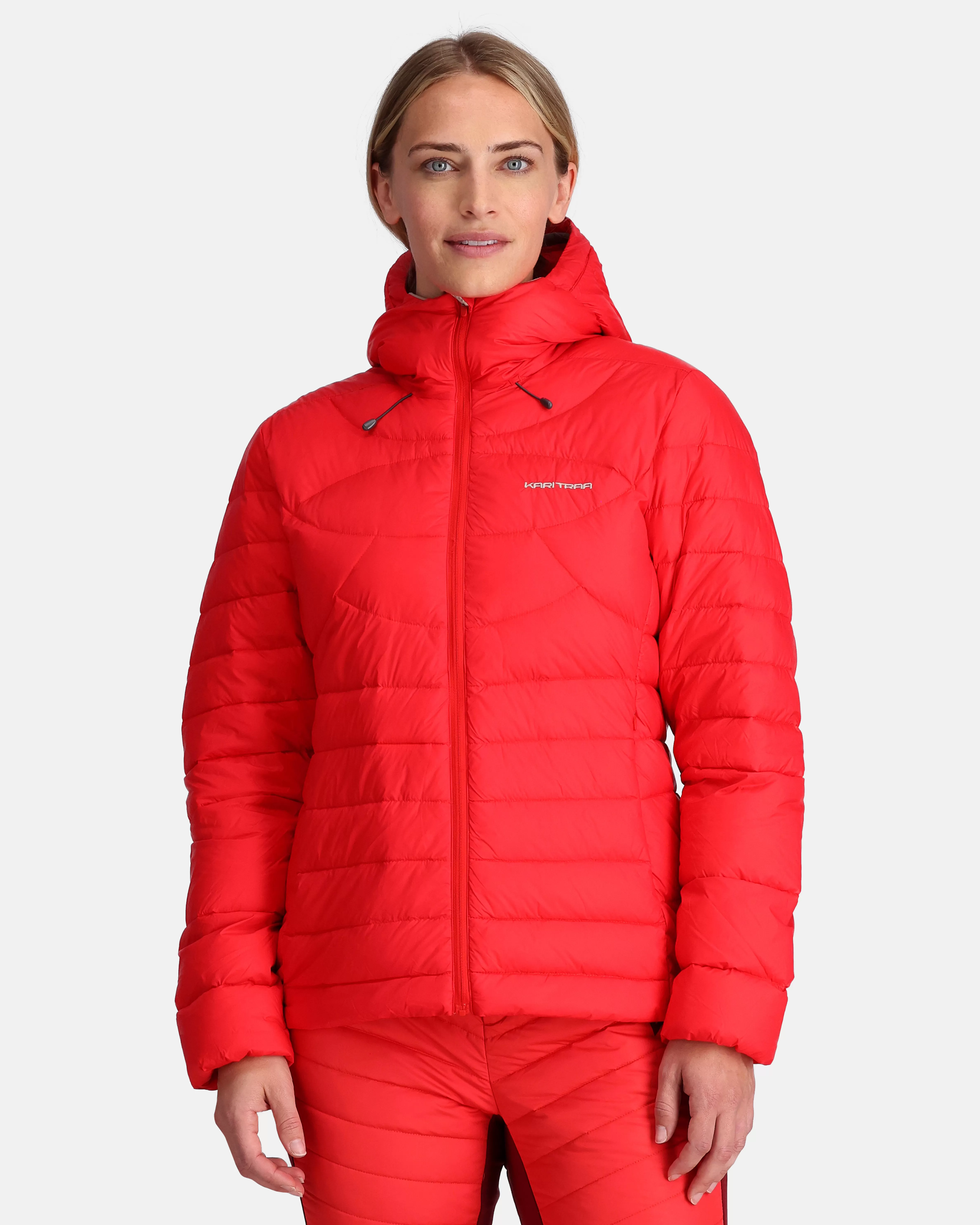 Turjakker | Skijakker>Kari Traa Sanne Midlayer Jakke Heat Red