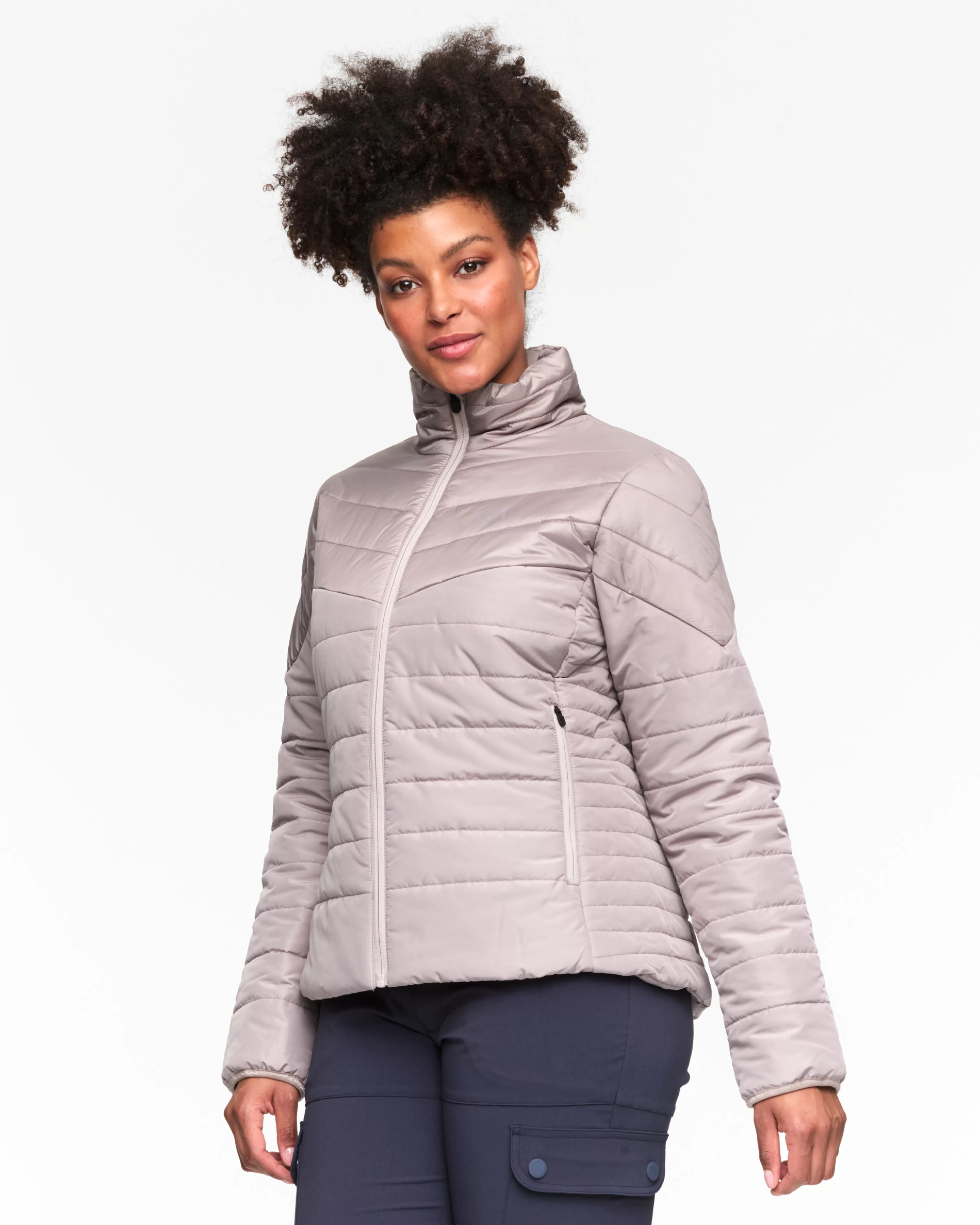 Turjakker>Kari Traa Sanne PrimaLoft® Jakke Light Grey