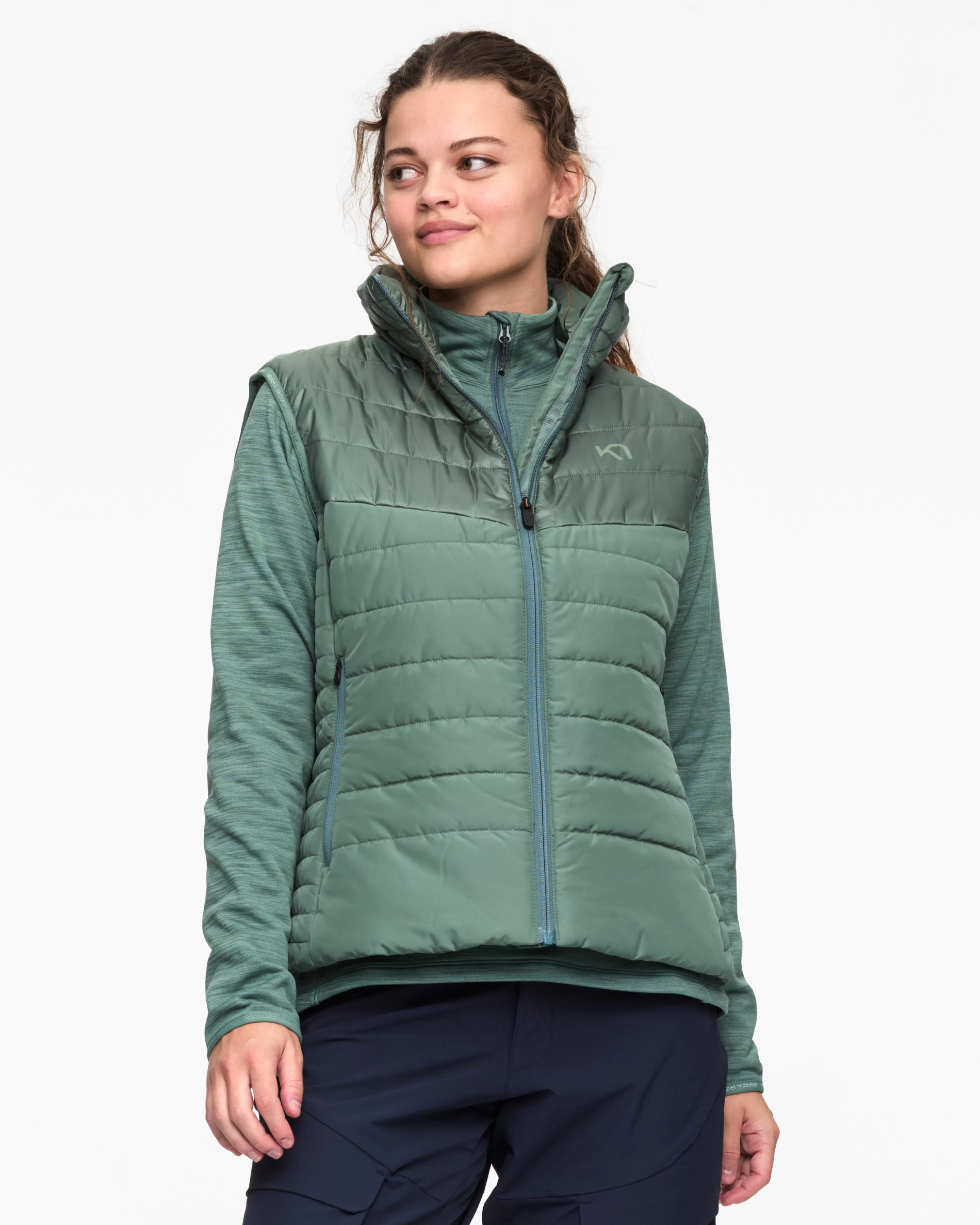 Vester>Kari Traa Sanne PrimaLoft® Vest Murk Green