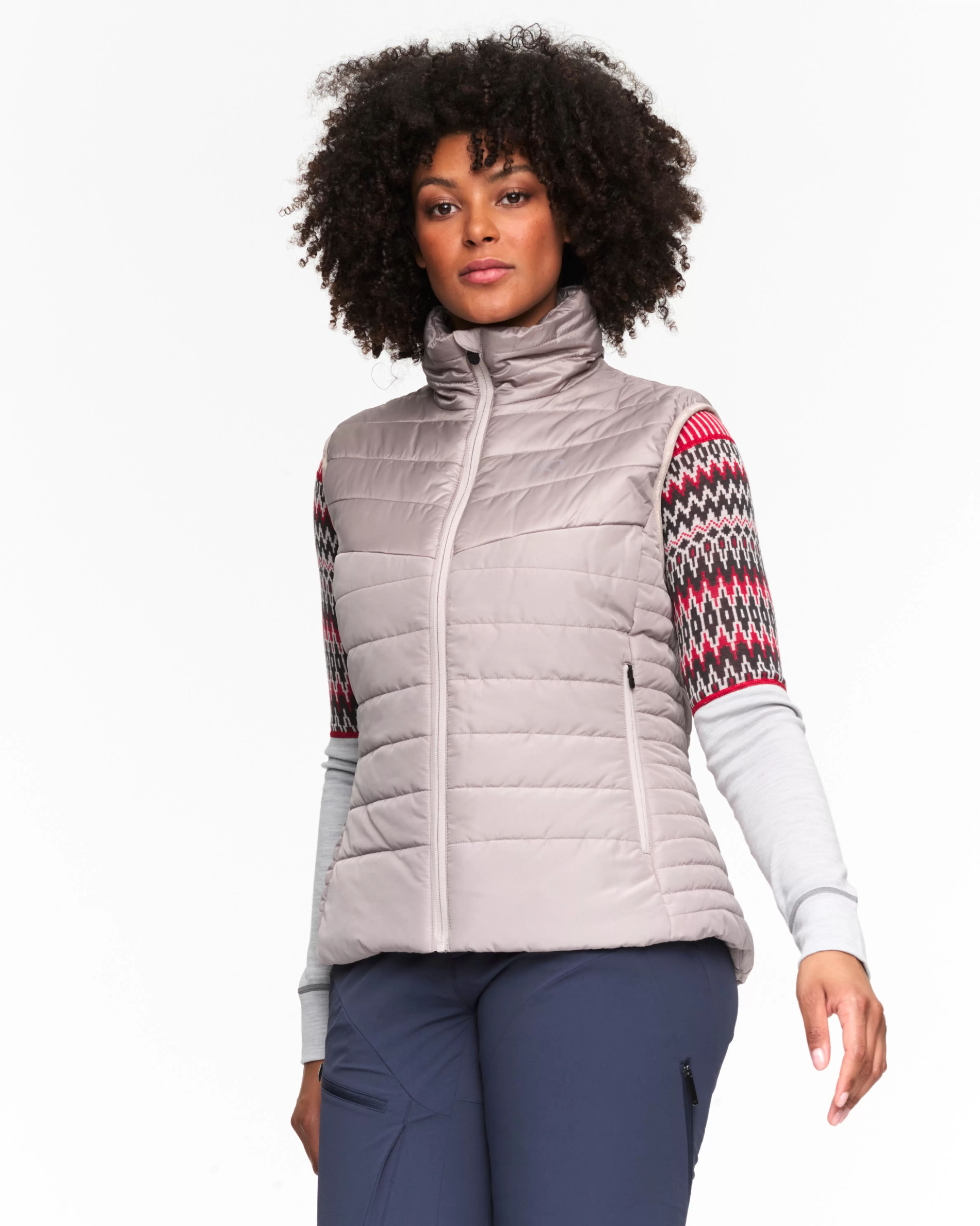 Vester>Kari Traa Sanne PrimaLoft® Vest Light Grey