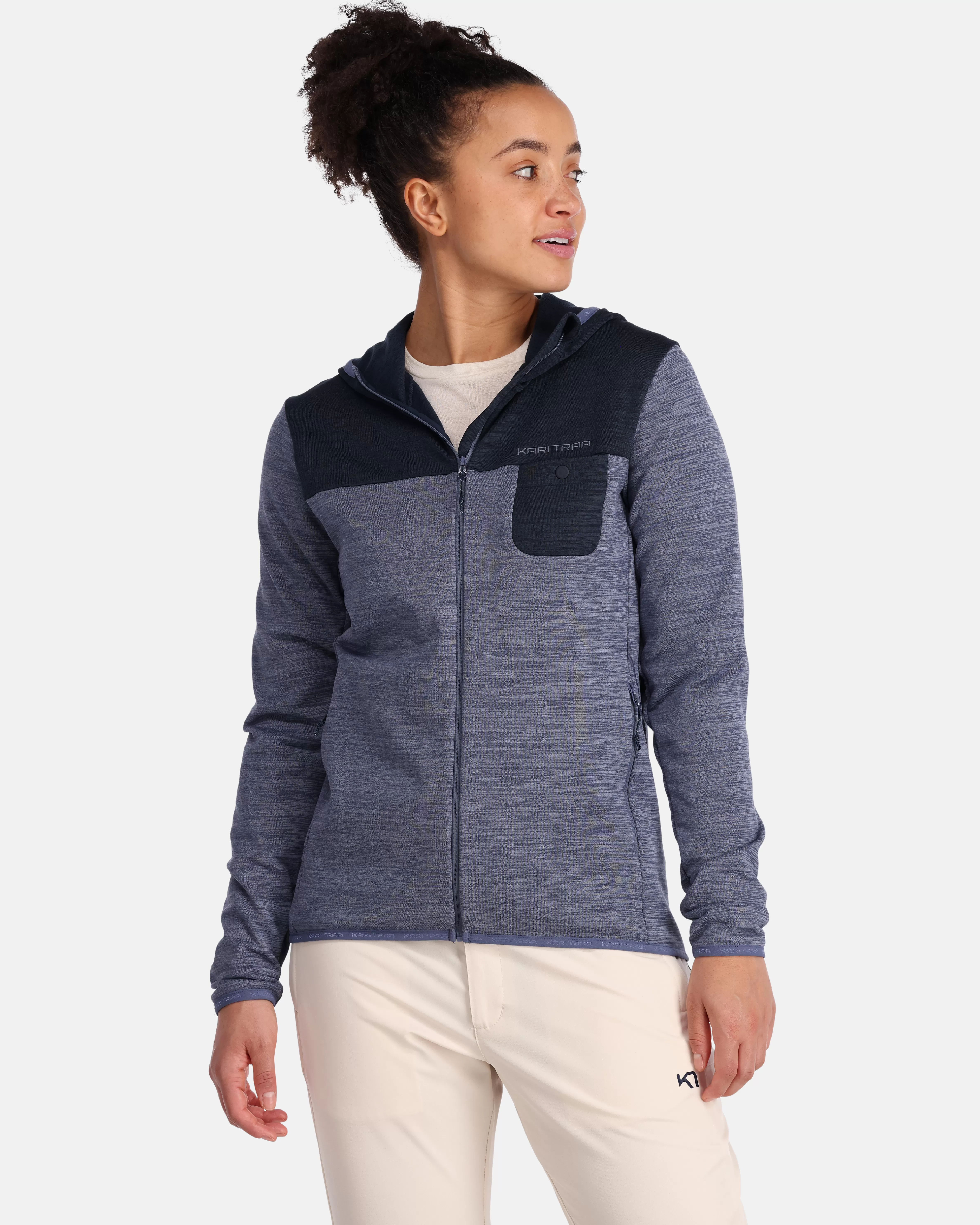 Hettegensere | Fleece>Kari Traa Sanne Tur Mellomlag Moon Blue