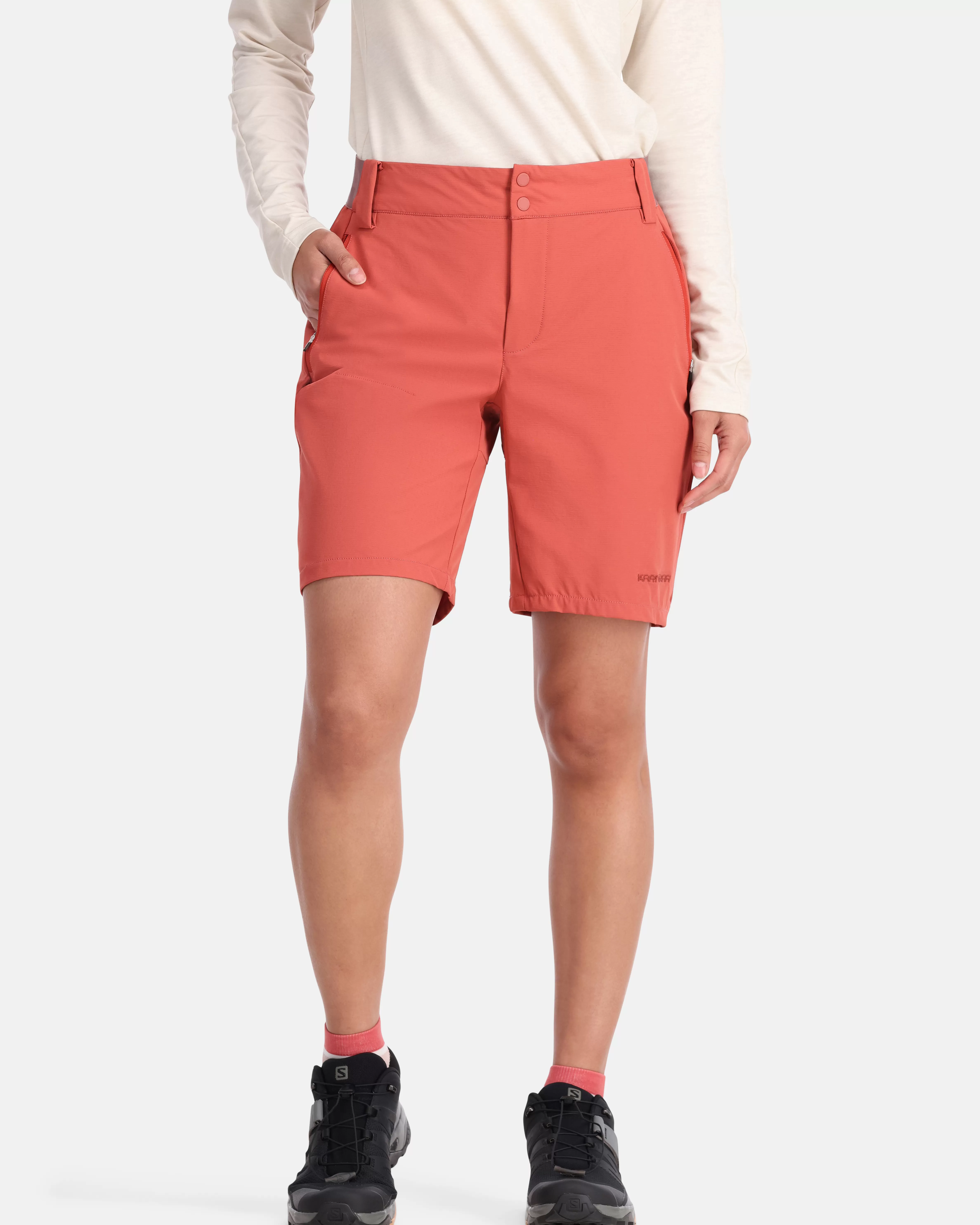 Shorts Og Skjørt>Kari Traa Sanne Turshorts 8in Cedar Pink